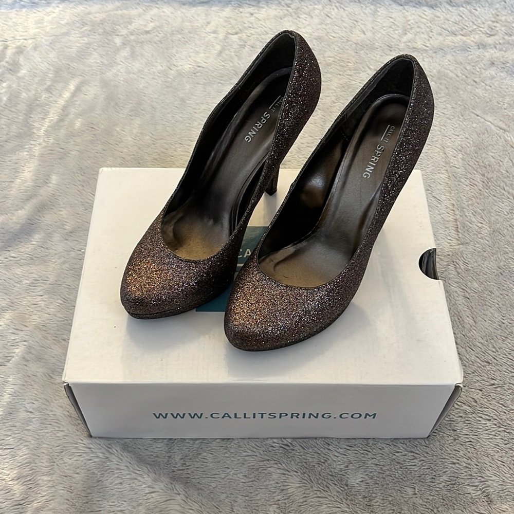 Glitter pumps from Call It Spring
